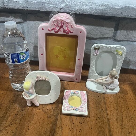 Vintage ballerina photo picture frames - Picture 3 of 7